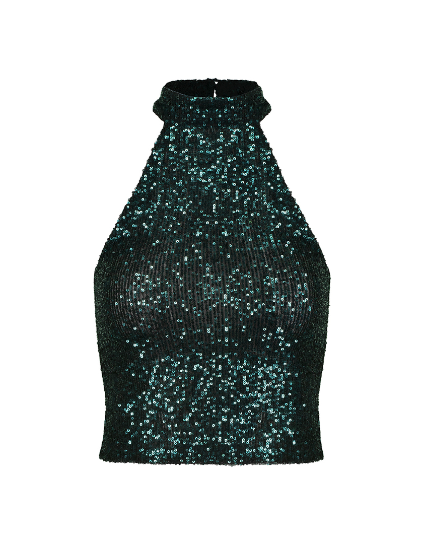 TALLY WEiJL, Top Smanicato a Paillettes  for Women