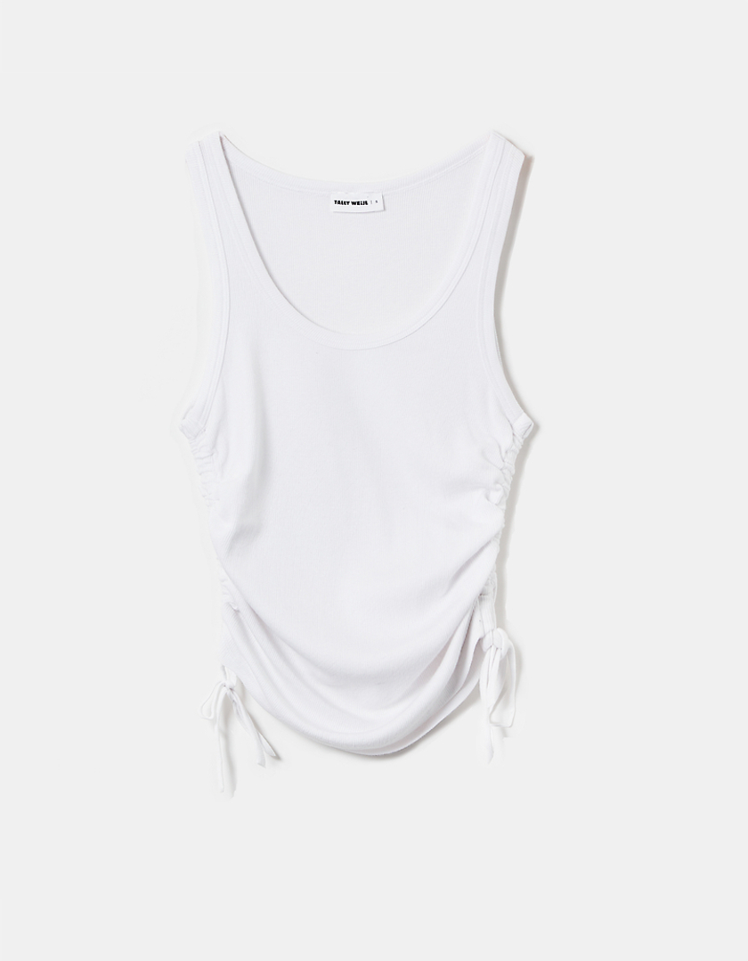 TALLY WEiJL, Ruched Tank Top for Women
