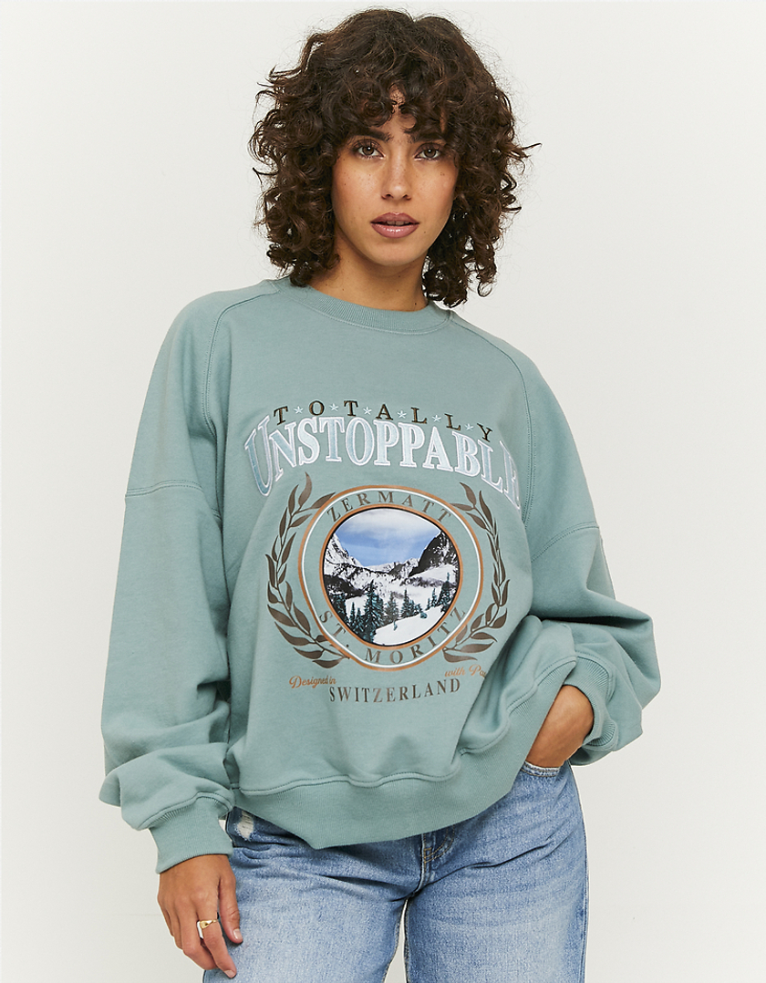 TALLY WEiJL, Sweatshirt Imprimé Oversize for Women