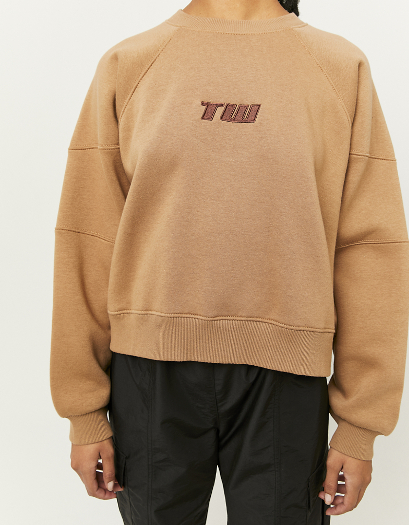 TALLY WEiJL, Brown Printed Sweatshirt for Women