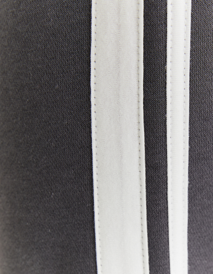 TALLY WEiJL, Sweatshirt gris oversize avec bandes latérales blanches for Women