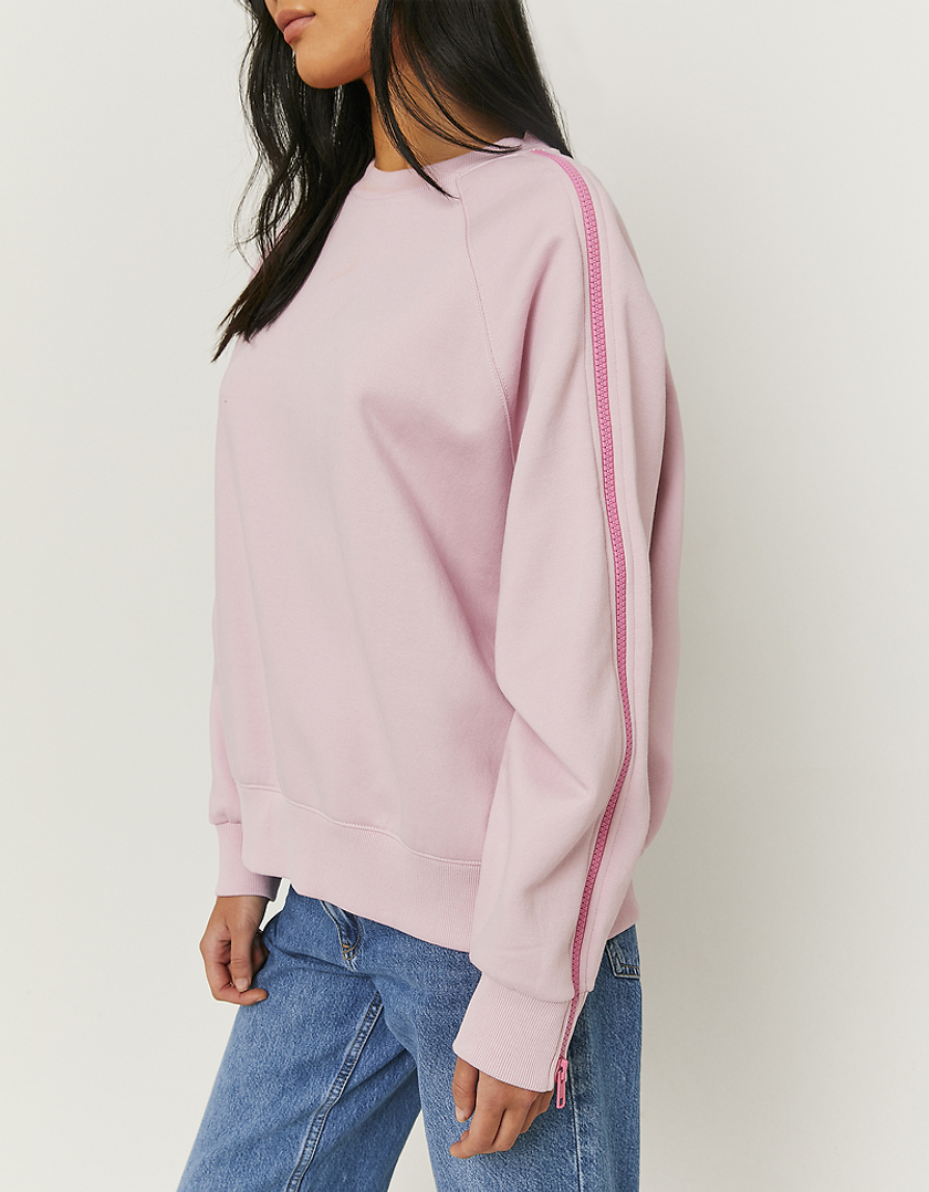 TALLY WEiJL, Pink Oversize Printed Sweatshirt for Women