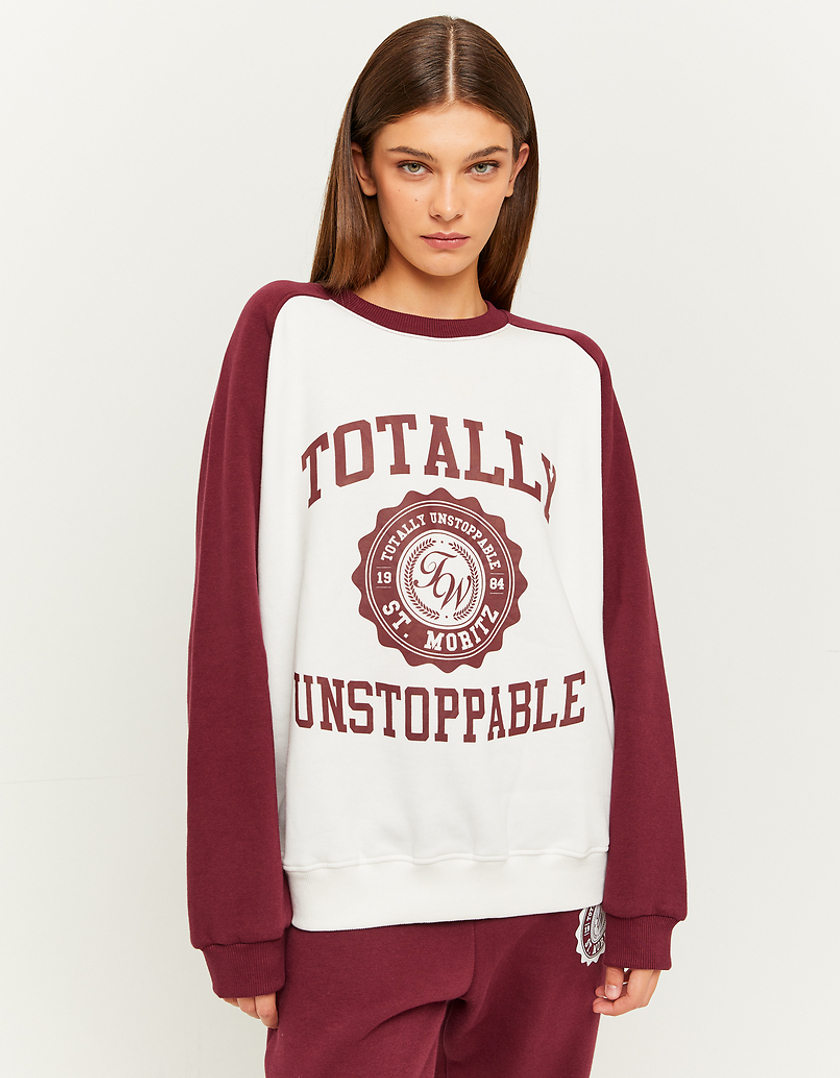 TALLY WEiJL, Printed Oversize Sweatshirt for Women