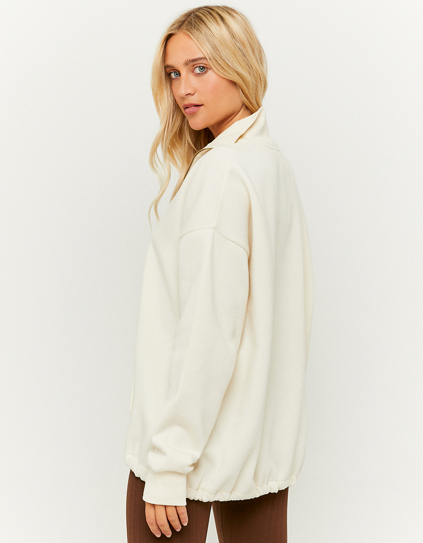 TALLY WEiJL, Weißes Oversize Sweatshirt for Women