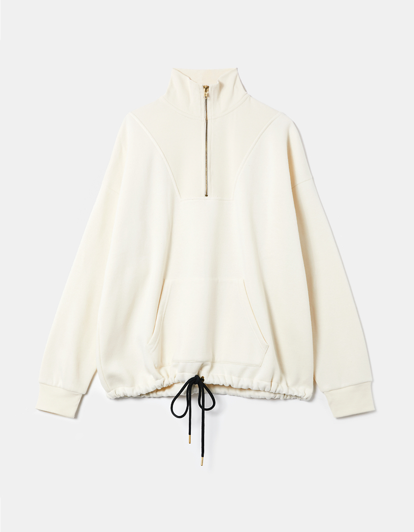 TALLY WEiJL, Sweatshirt Oversize Blanc for Women