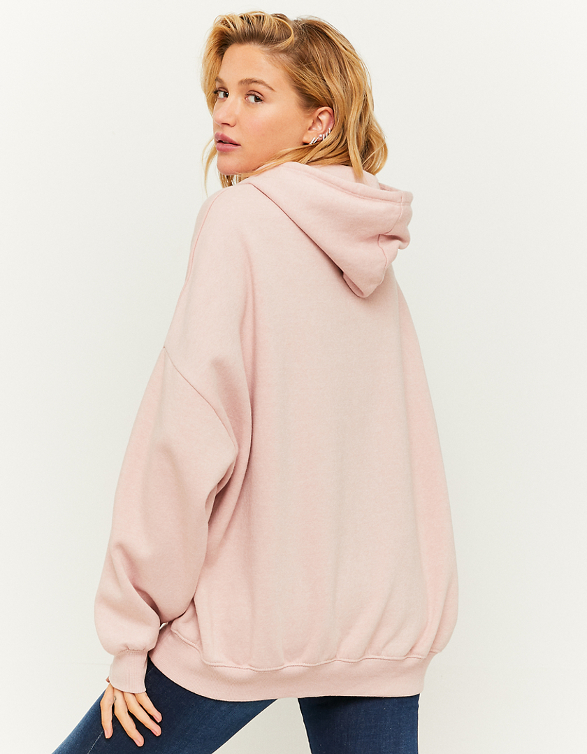TALLY WEiJL, Ροζ Printed Oversize Hoodie for Women