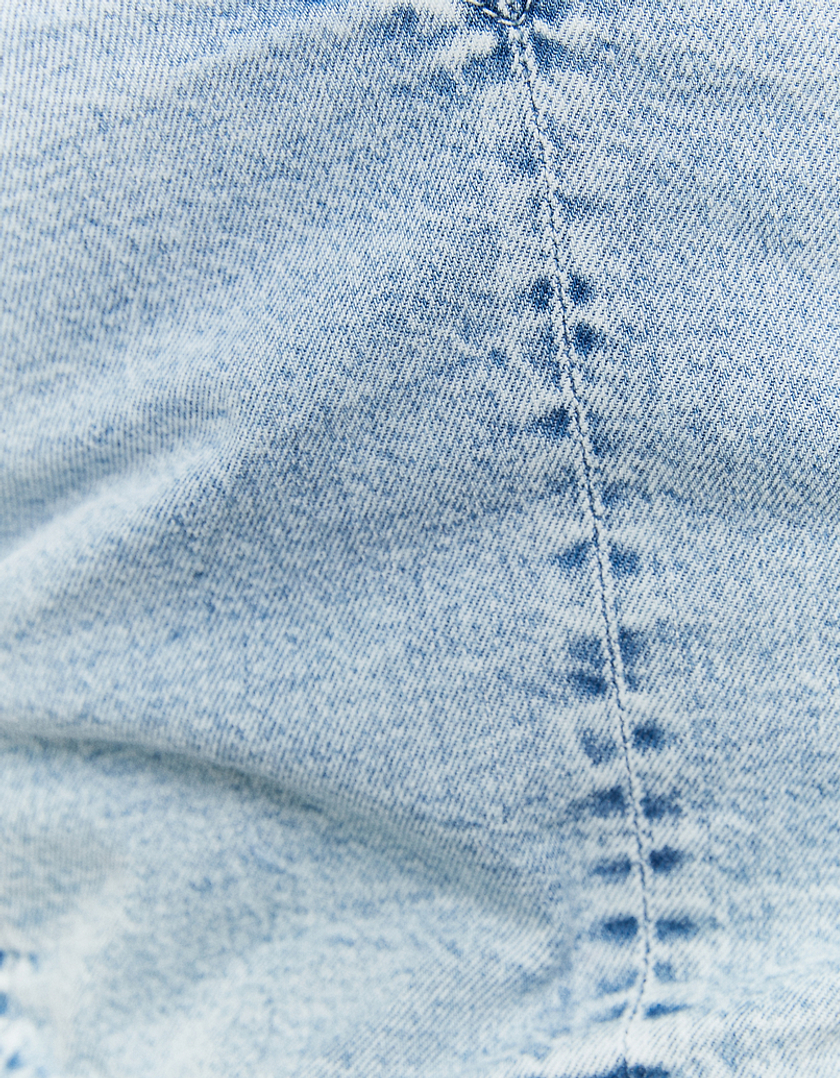 TALLY WEiJL, Krótki jeansowy top na ramiączka for Women