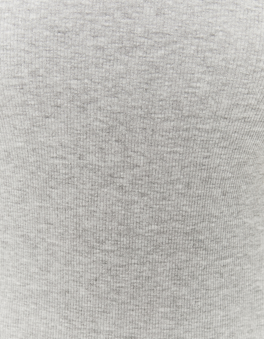 TALLY WEiJL, Grey Basic T-Shirt for Women