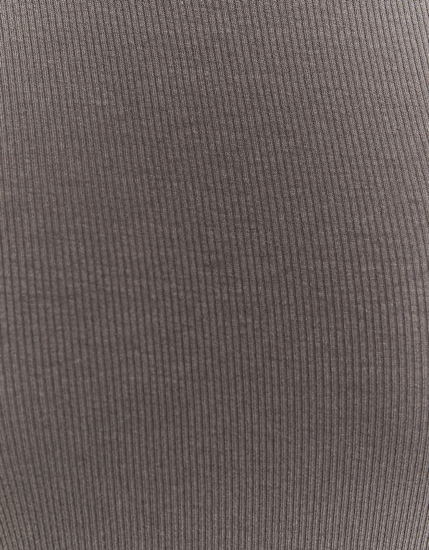 TALLY WEiJL, Grey Basic Long Sleeves T-shirt for Women