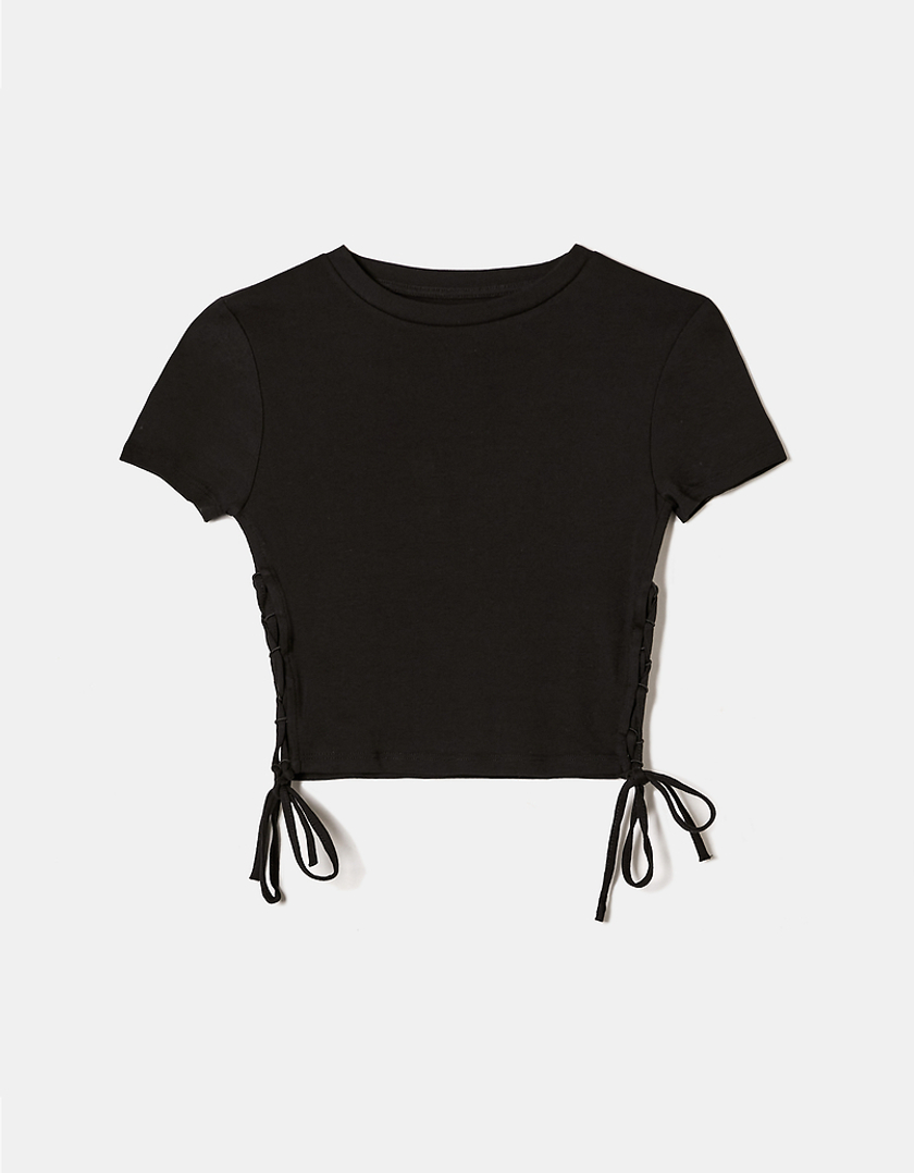 TALLY WEiJL, Lateral Ruched T-Shirt for Women