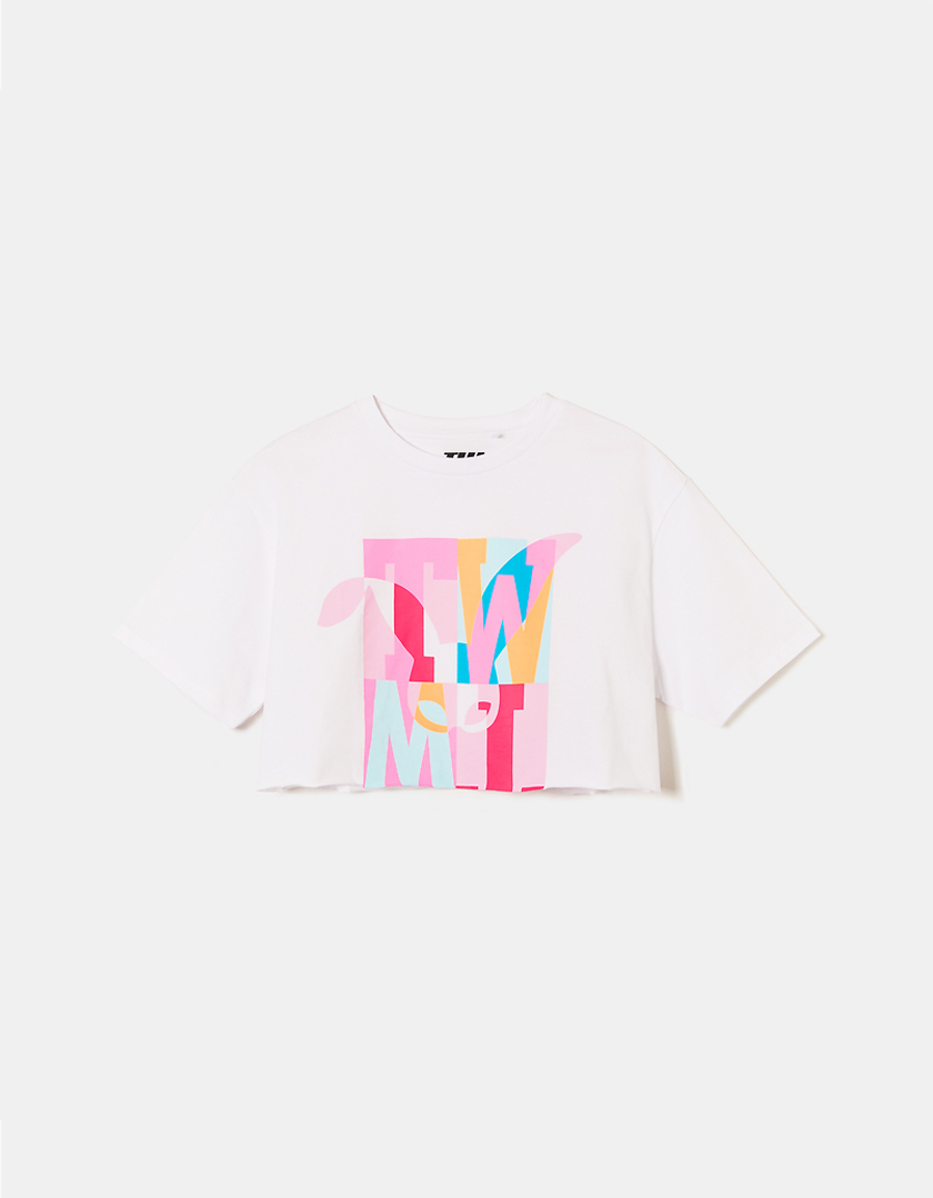 TALLY WEiJL, Bedrucktes T-Shirt mit Tally Weijl logo for Women