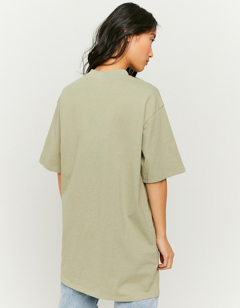 TALLY WEiJL, Green Oversize T-Shirt for Women