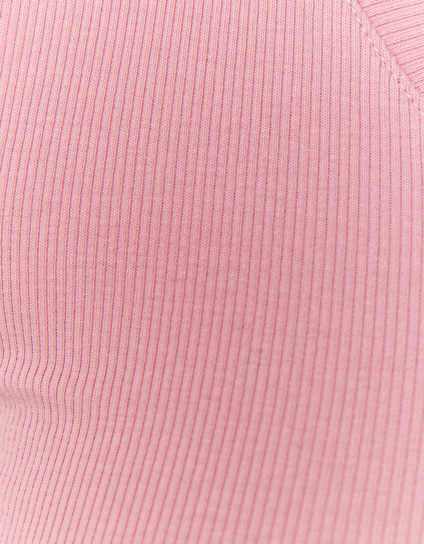 TALLY WEiJL, Ροζ Ruffles T-Shirt for Women