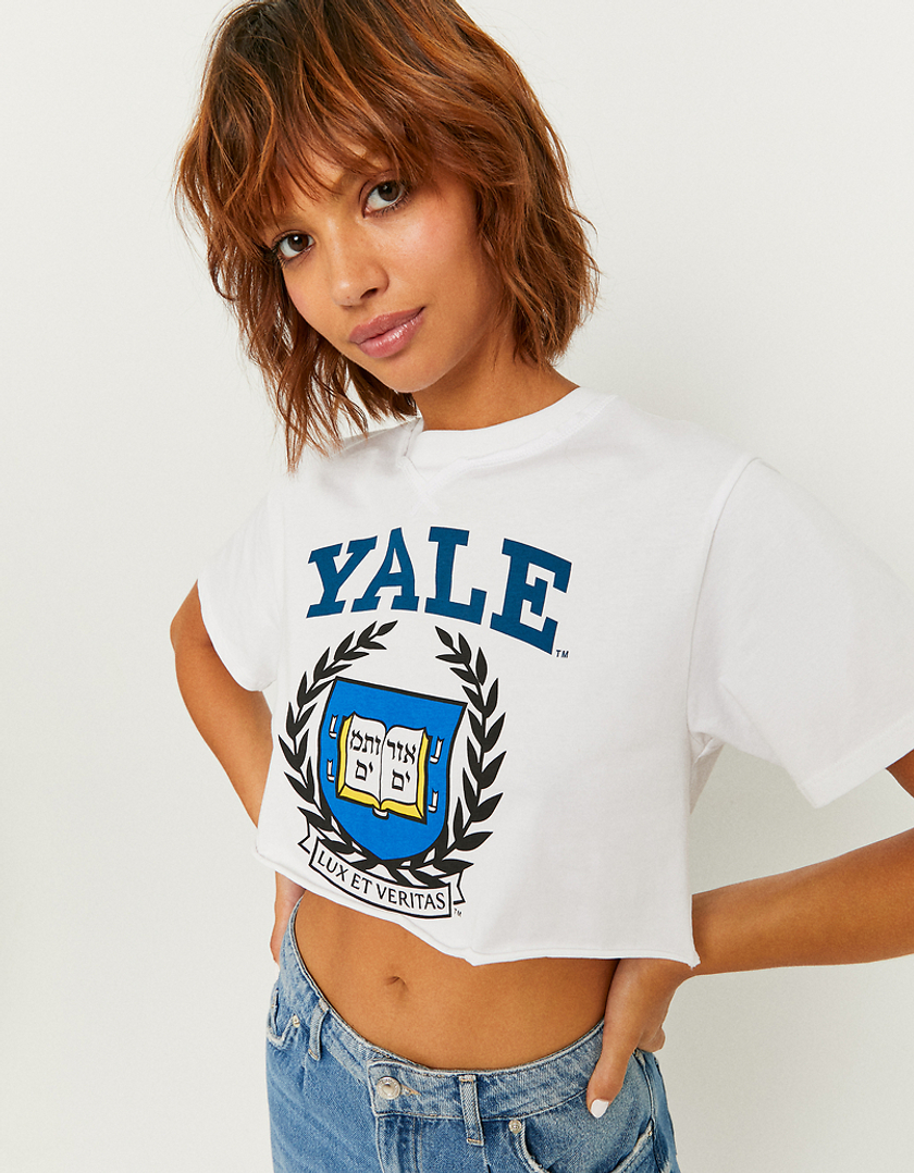 TALLY WEiJL, Cropped Printed T-Shirt  for Women