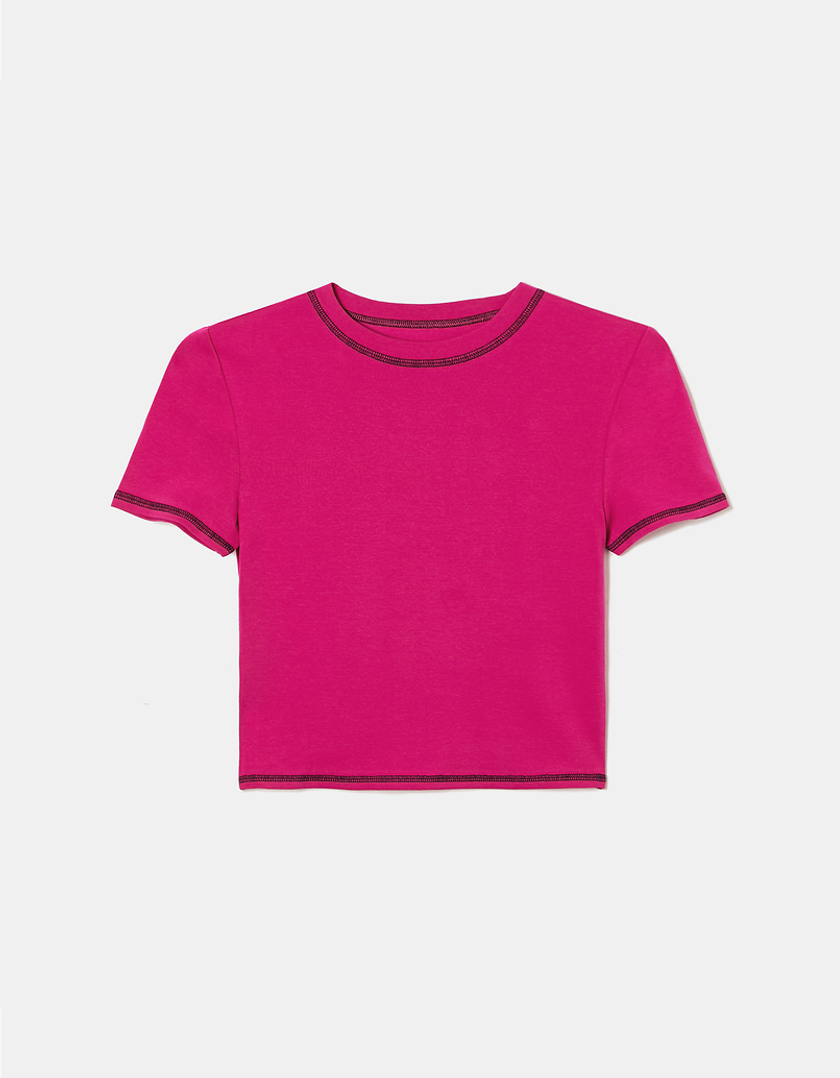 TALLY WEiJL, T-Shirt mit Kontrastnähten for Women