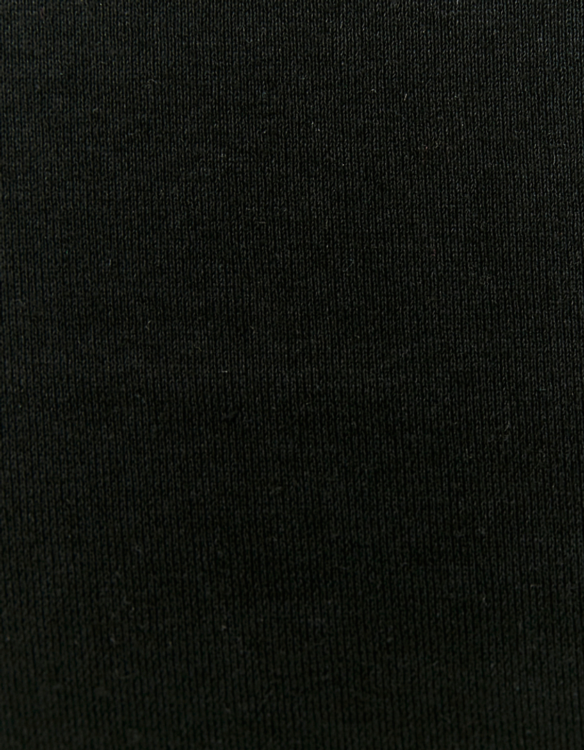 TALLY WEiJL, Czarna patchworkowa koszulka z nadrukiem for Women