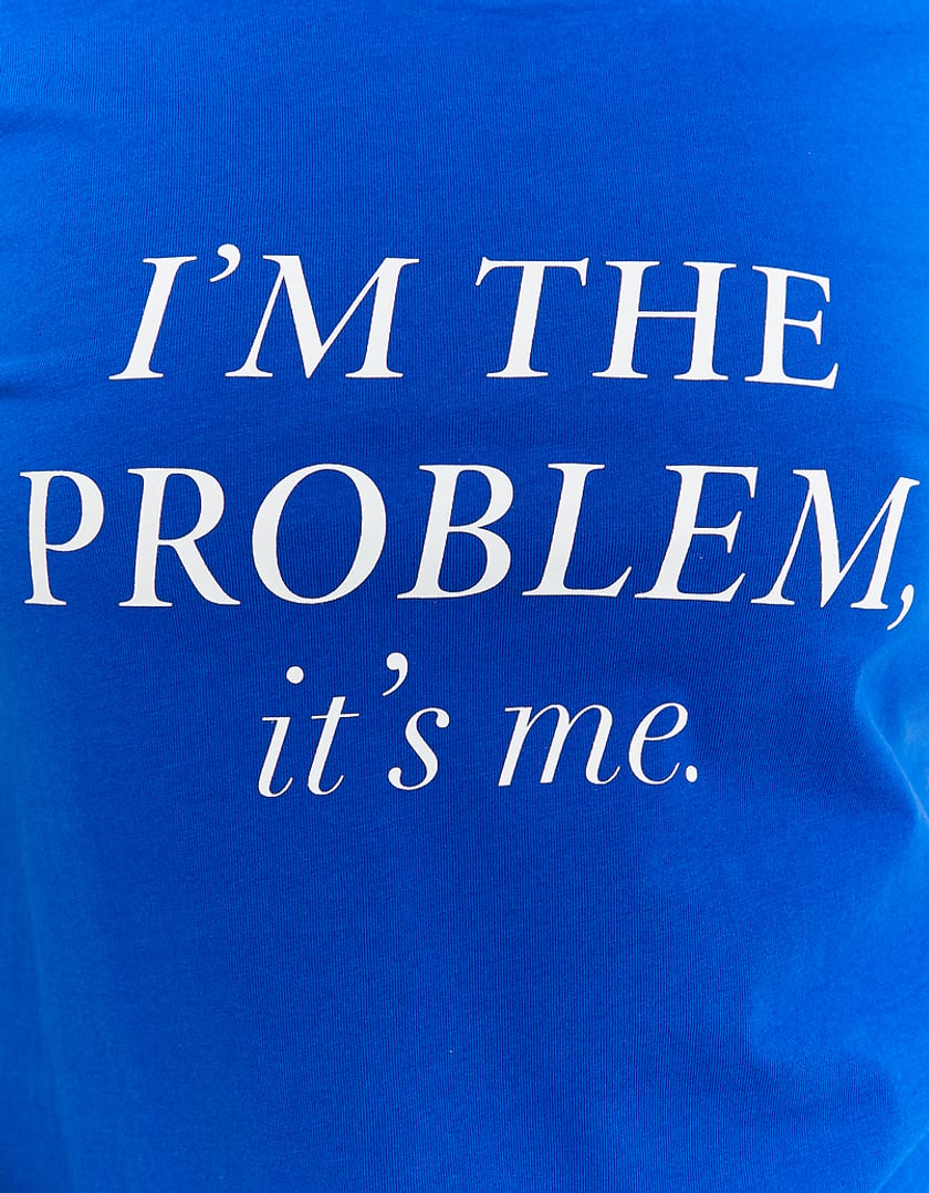 TALLY WEiJL, Blue Printed Regular T-shirt for Women