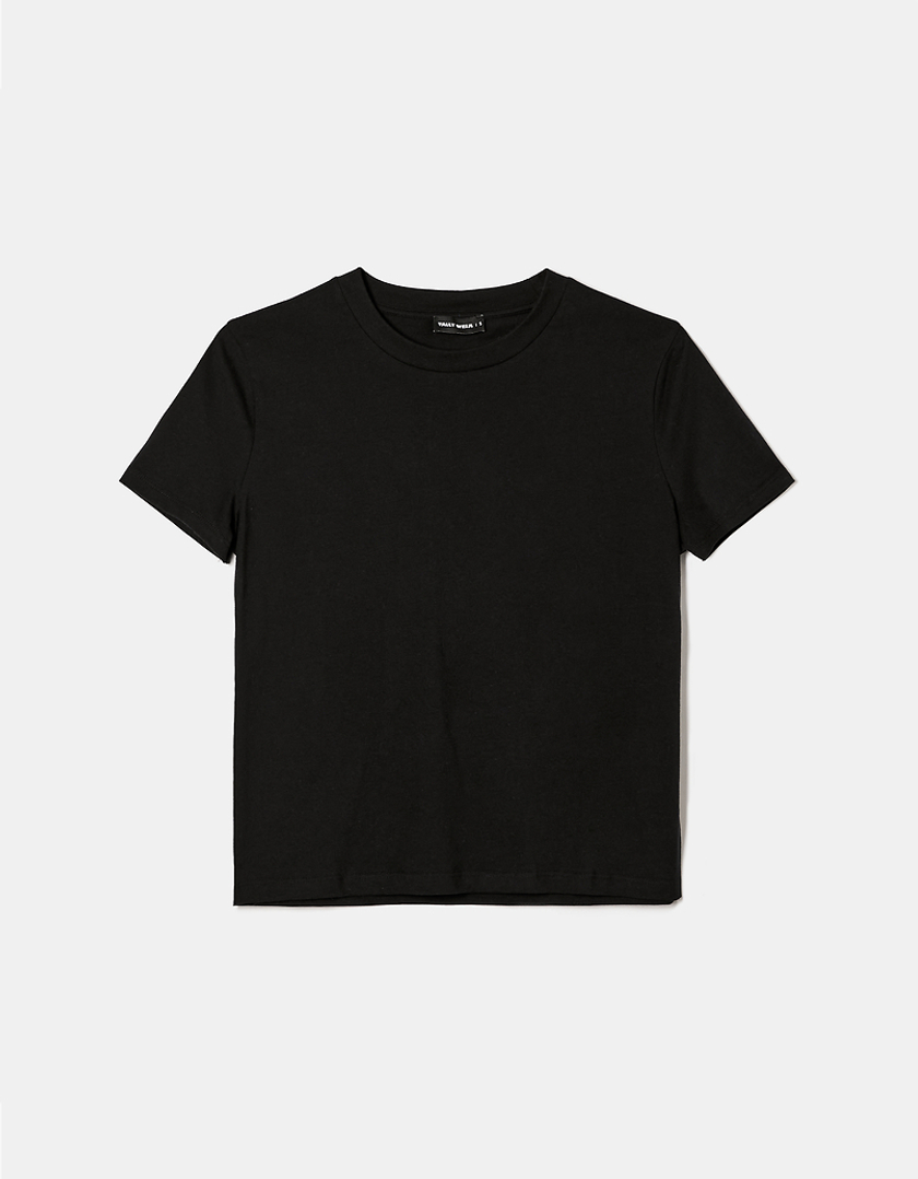 TALLY WEiJL, T-shirt basique Noir for Women