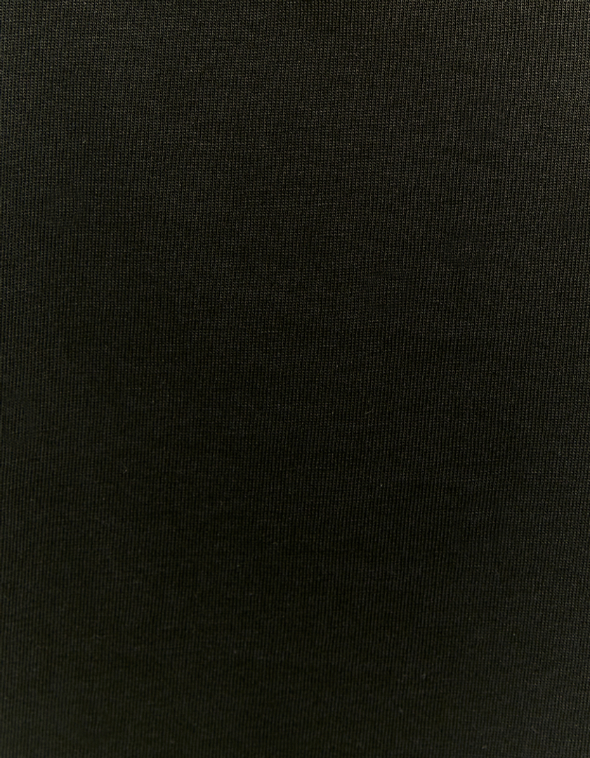 TALLY WEiJL, Μαύρο Cropped T-Shirt με στάμπα for Women