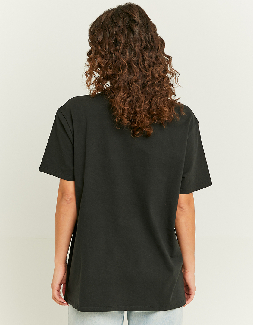TALLY WEiJL, T-shirt Oversize Μαύρο for Women