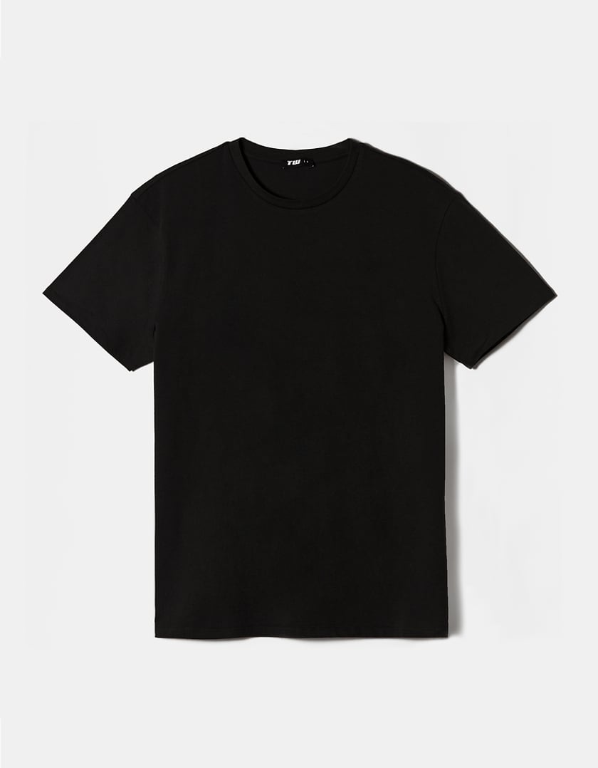 TALLY WEiJL, T-Shirt Oversize Noir Basique for Women