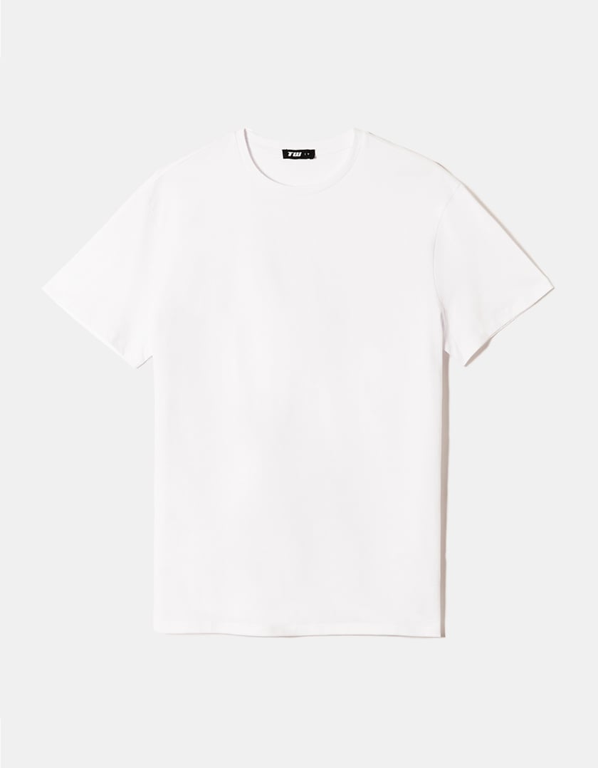 TALLY WEiJL, T-Shirt Oversize Blanc Basique for Women