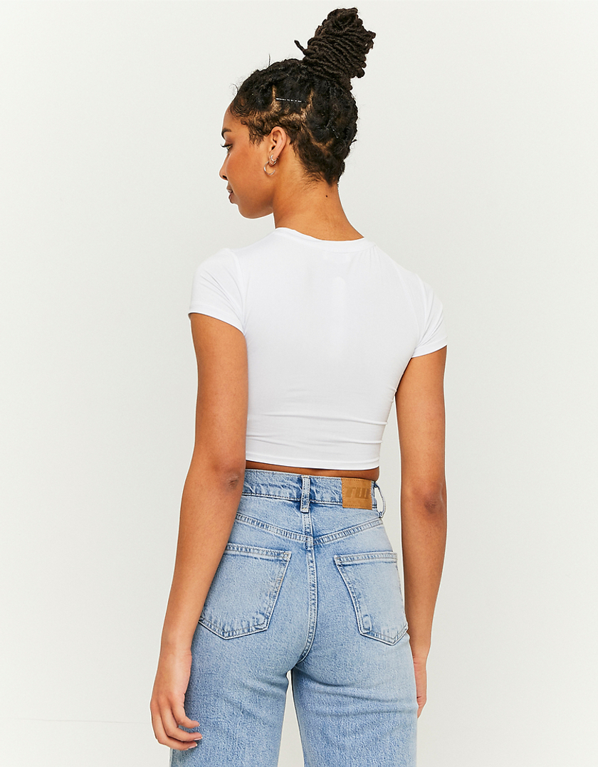 TALLY WEiJL, Cropped Top With Cut Out Detail for Women
