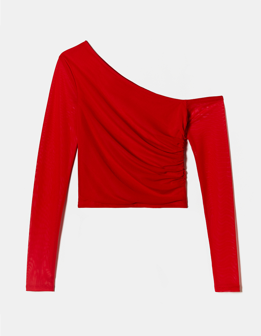 TALLY WEiJL, Red Cropped Top for Women