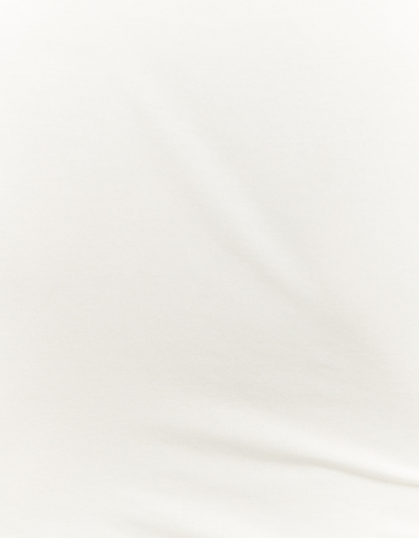 TALLY WEiJL, Λευκό Basic Roll Top με λαιμόκοψη for Women