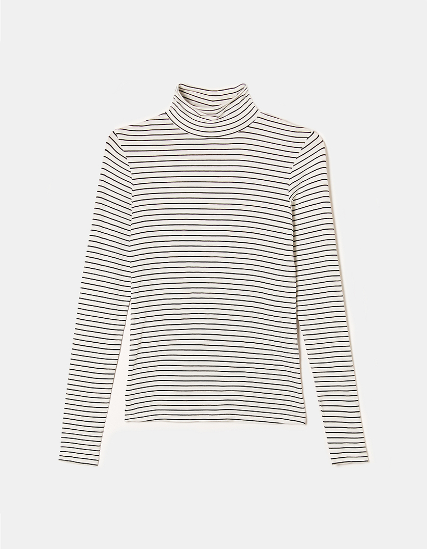 TALLY WEiJL, Striped Basic T-Shirt for Women