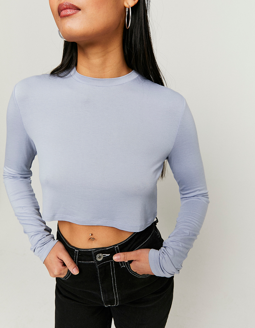 TALLY WEiJL, Cropped Basic Top for Women