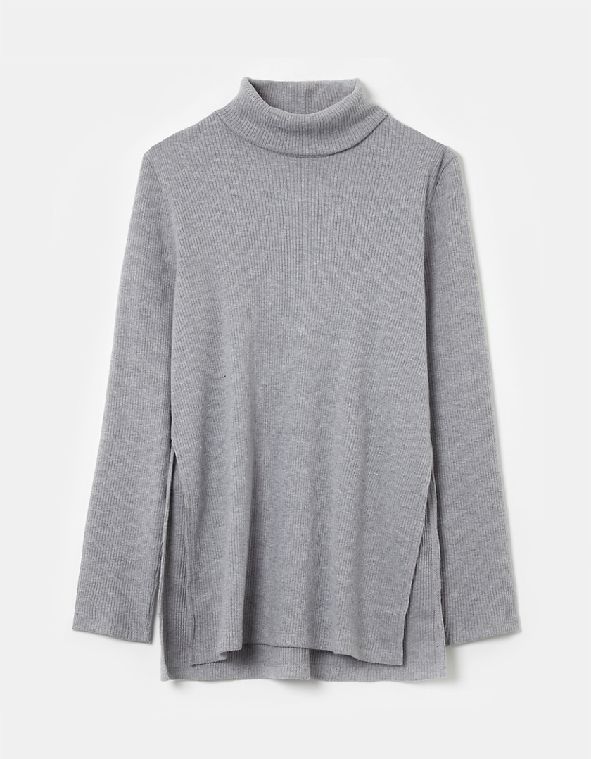 TALLY WEiJL, Grey Knitted Basic Pullover for Women