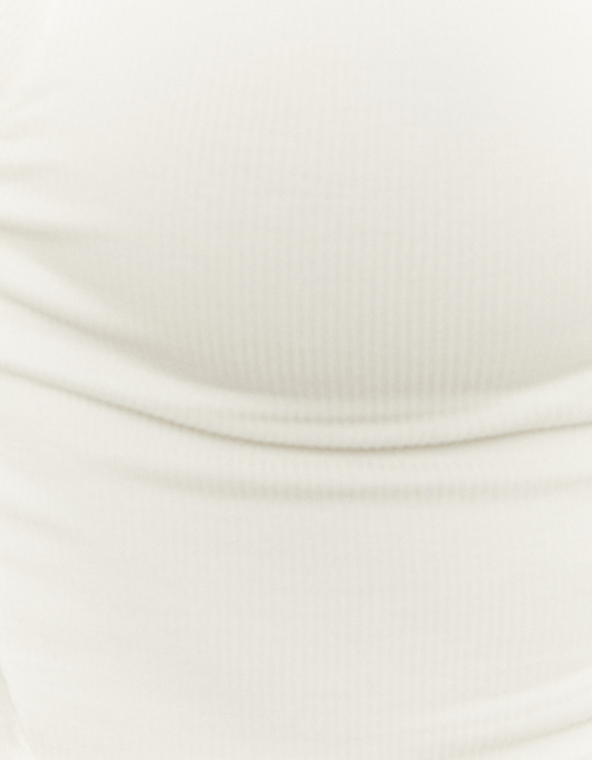 TALLY WEiJL, White  Cropped  Plain Top for Women