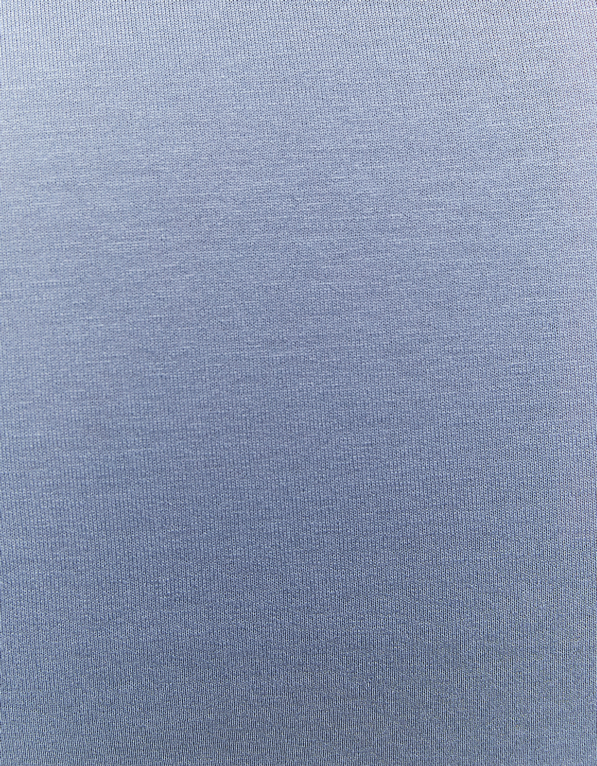 TALLY WEiJL, Blue Basic Long Sleeves Crop Top for Women