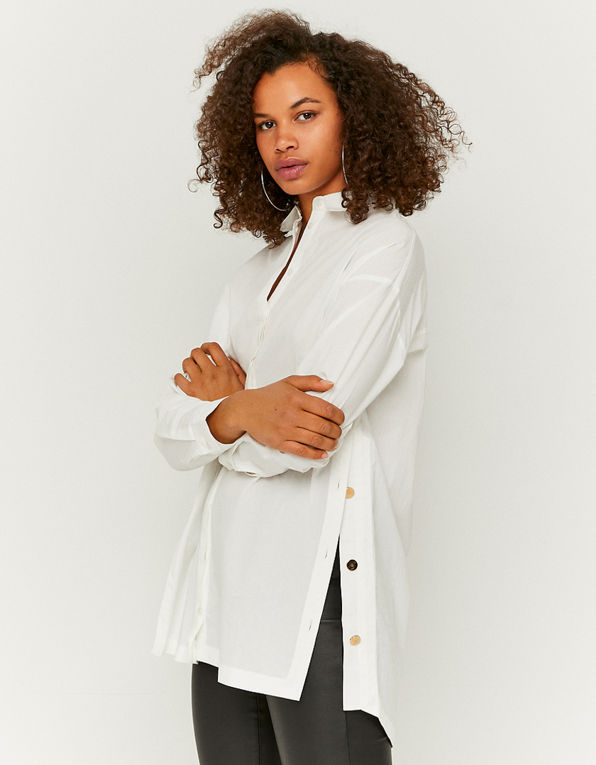 TALLY WEiJL, Chemise Manches Longues Blanche for Women