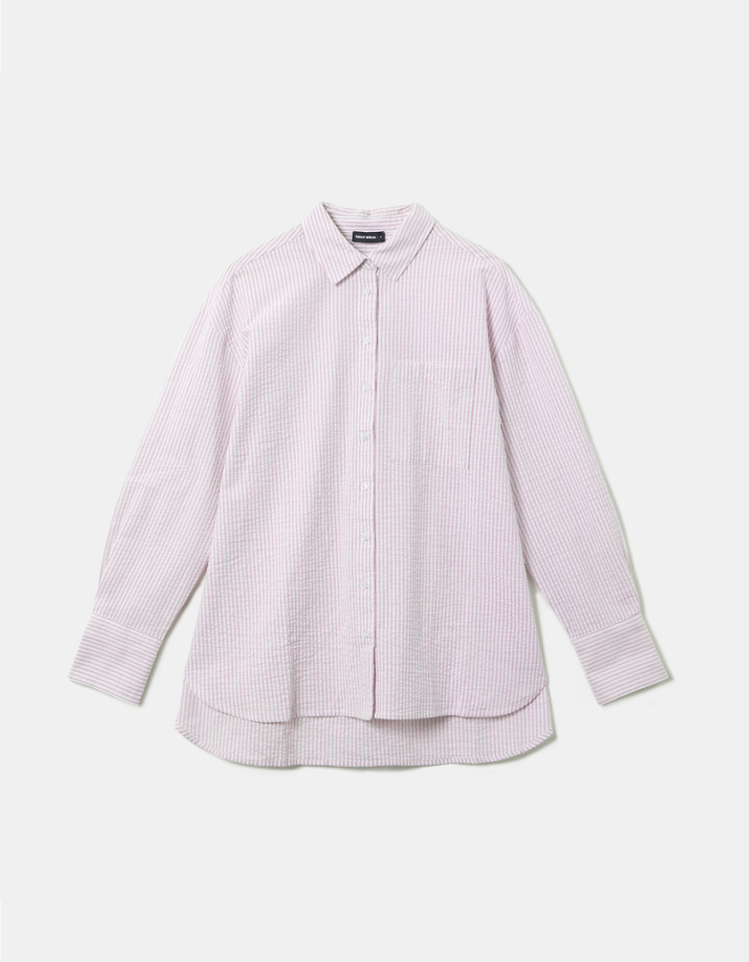 TALLY WEiJL, Lilac Striped Shirt for Women