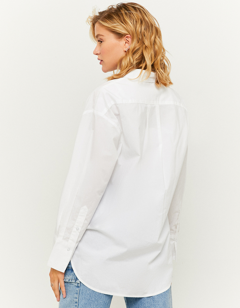 TALLY WEiJL, Chemise Ample Boutonnée Blanche for Women
