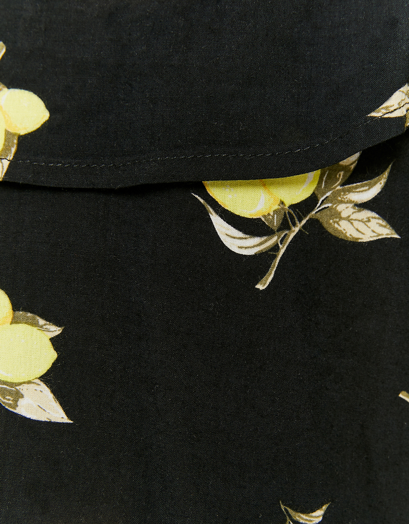 TALLY WEiJL, Krótka romantyczna bluzka w kwiaty for Women